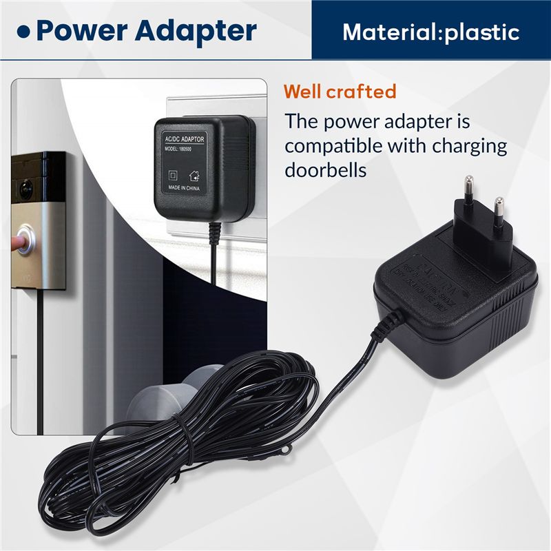 Happy New- محول بطارية 18 فولت - مراجعة Outdoor Power Adapter Ring وسعره