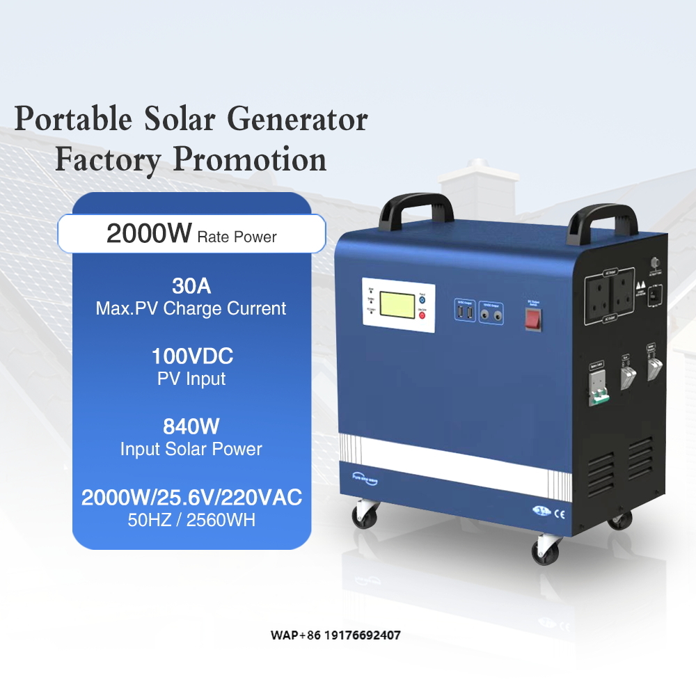 2kwPower مولد الطاقة الشمسية 1 - مراجعة Outdoor Power Products وسعره